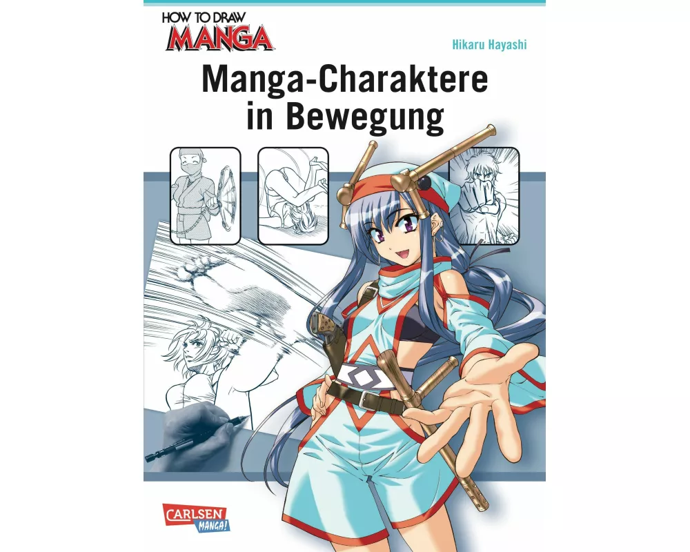 How To Draw Manga: Manga-Charaktere in Bewegung