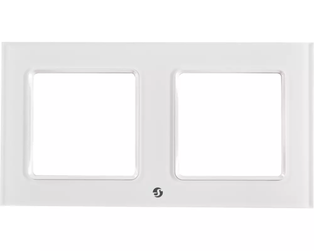 Shelly Wall Frame 2 für Shelly Wall Switch weiss