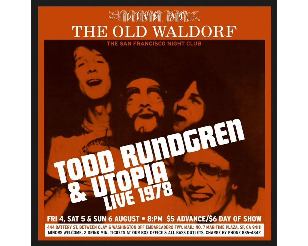 Live at the Old Waldorf San Francisco - August 197