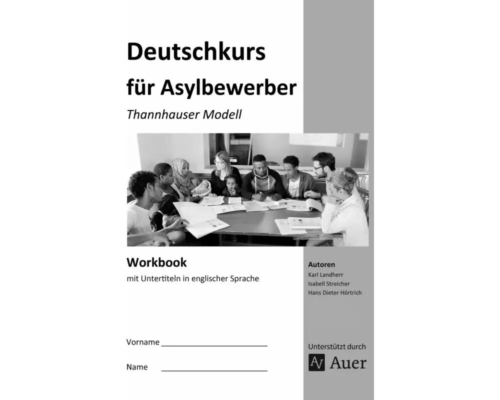 Workbook Deutschkurs für Asylbewerber