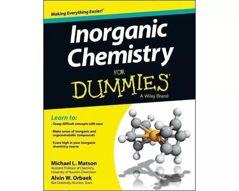 Inorganic Chemistry For Dummies