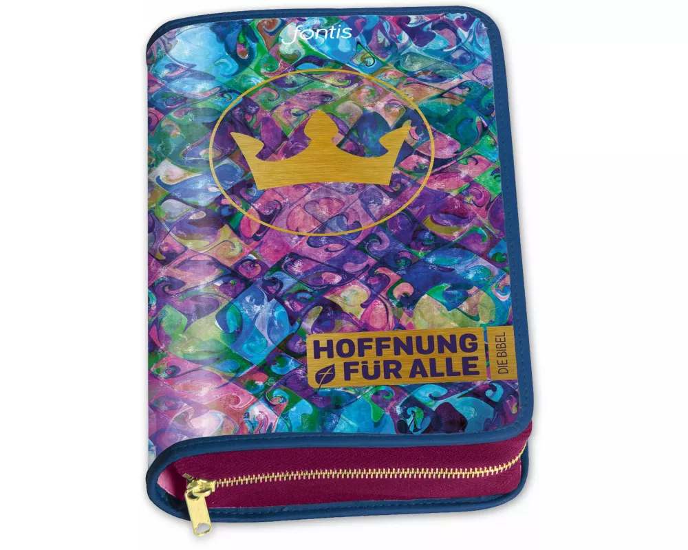Hoffnung für alle. Die Bibel - Bibelhülle "Crown"