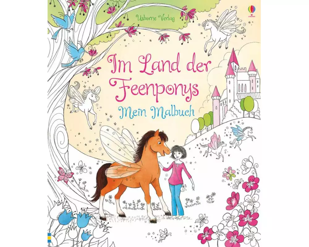 Im Land der Feenponys: Mein Malbuch