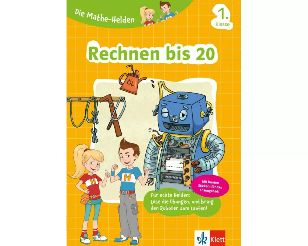 Klett Die Mathe-Helden: Rechnen bis 20, 1. Klasse
