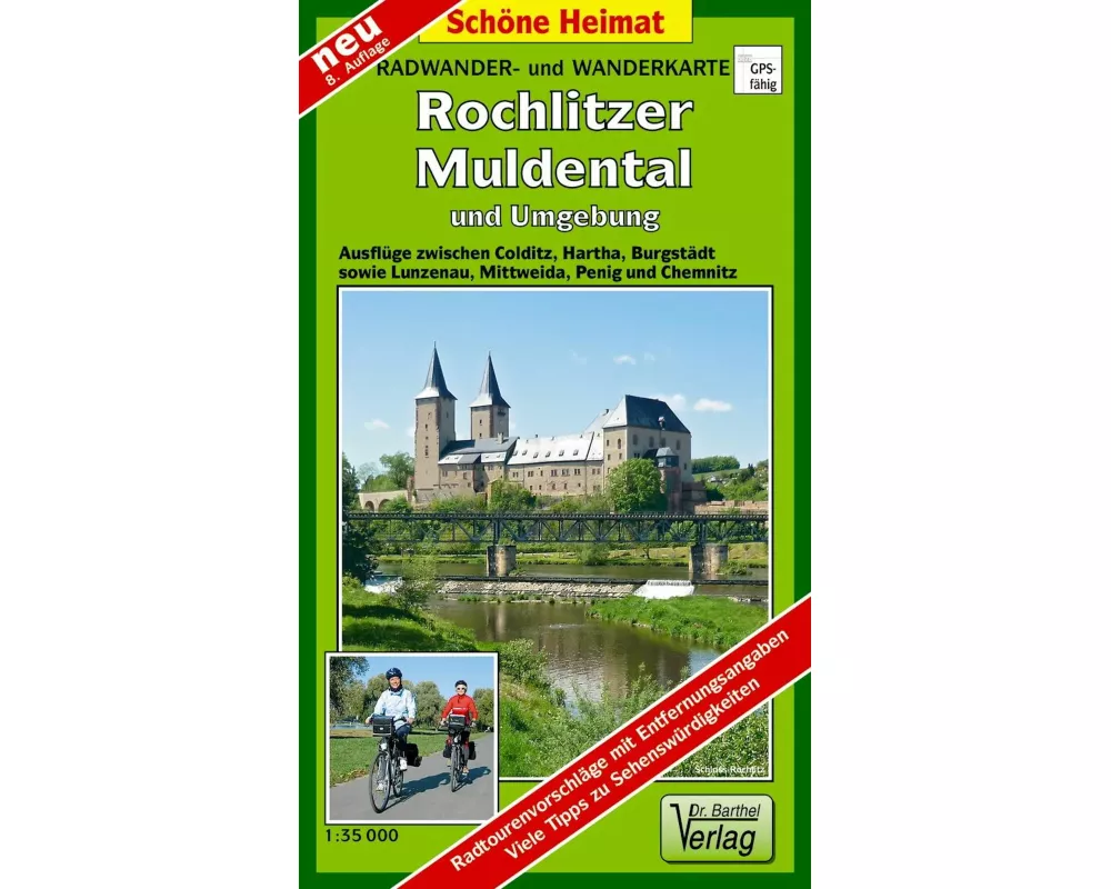 Rochlitzer Muldental und Umgebung 1 : 35 000. Wanderkarte LZ bis 2028