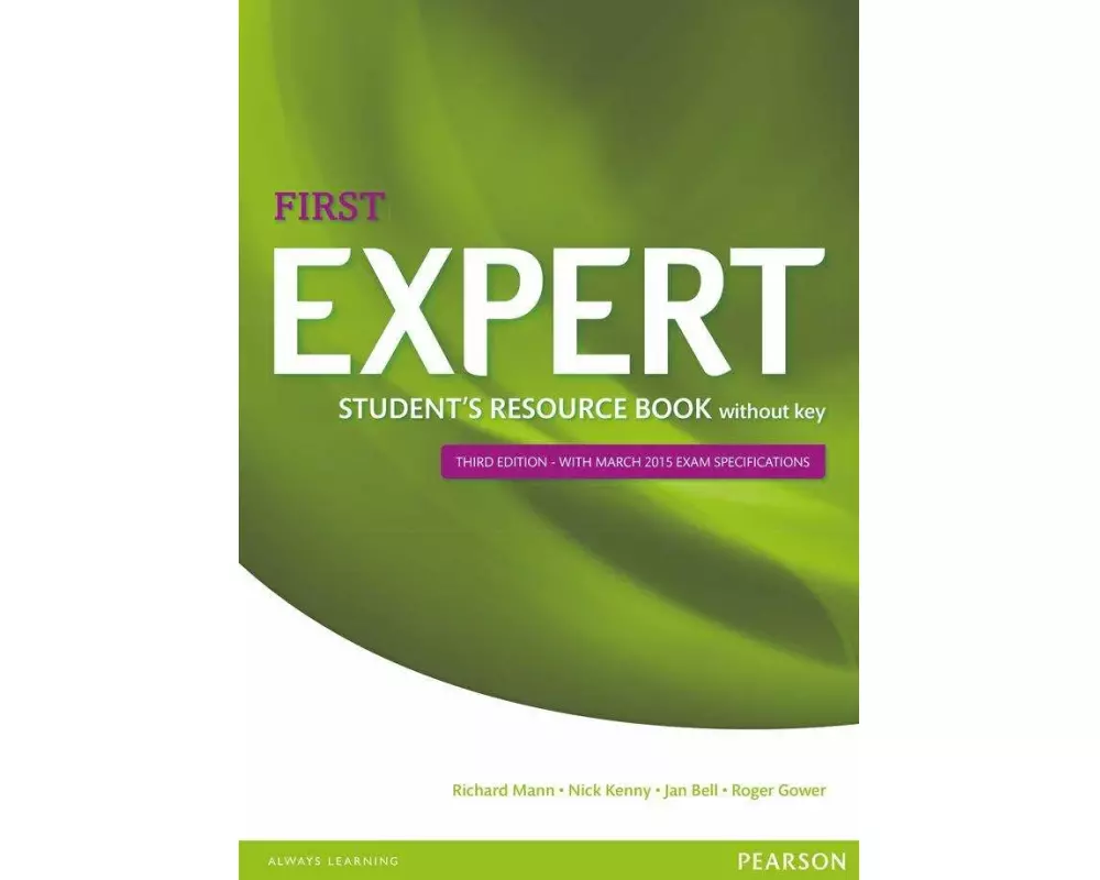 Expert First 3rd Edition Student's Resource Book without Key