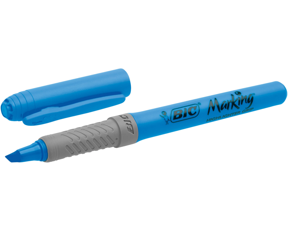BIC Highlighter Grip 811931 blau