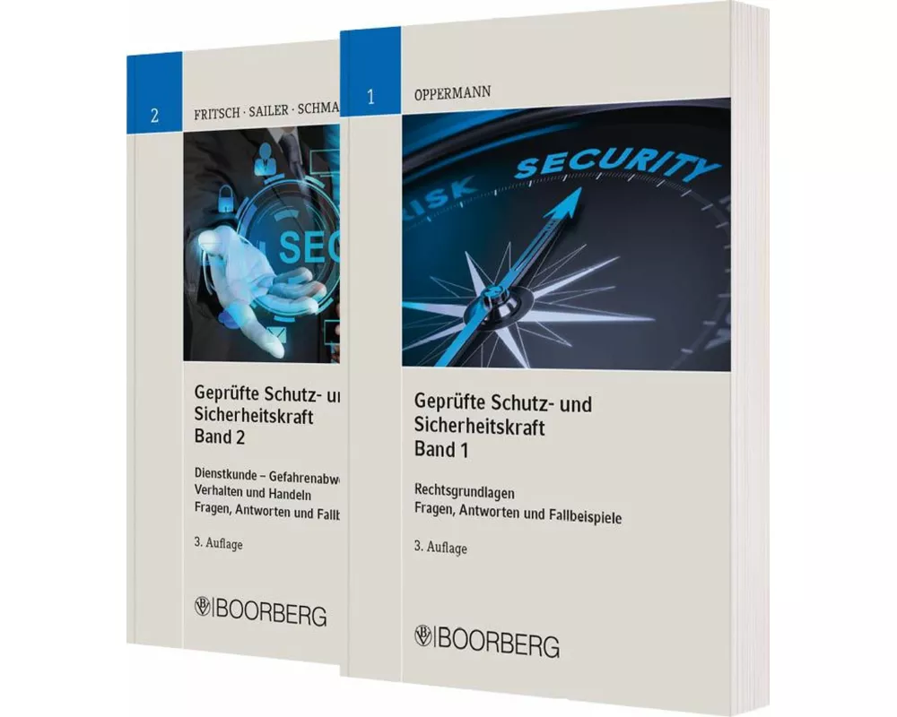 Geprüfte Schutz- und Sicherheitskraft. Band 1 und 2