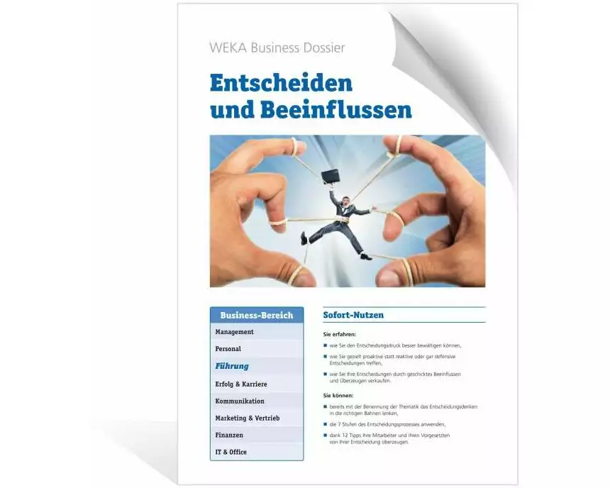 Entscheiden und Beeinflussen