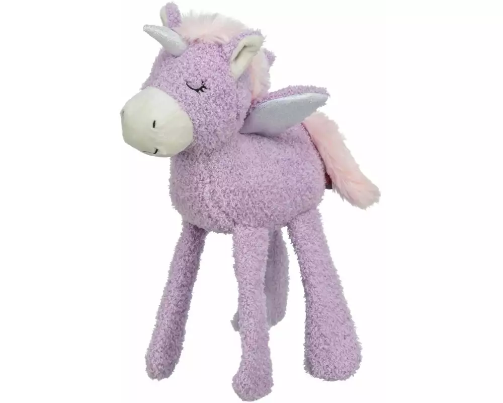 Trixie Hunde-Spielzeug Einhorn recycelt, 33 cm