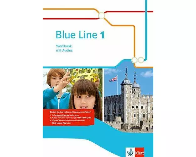 Blue Line 1. Workbook mit Audios. Ausgabe 2014
