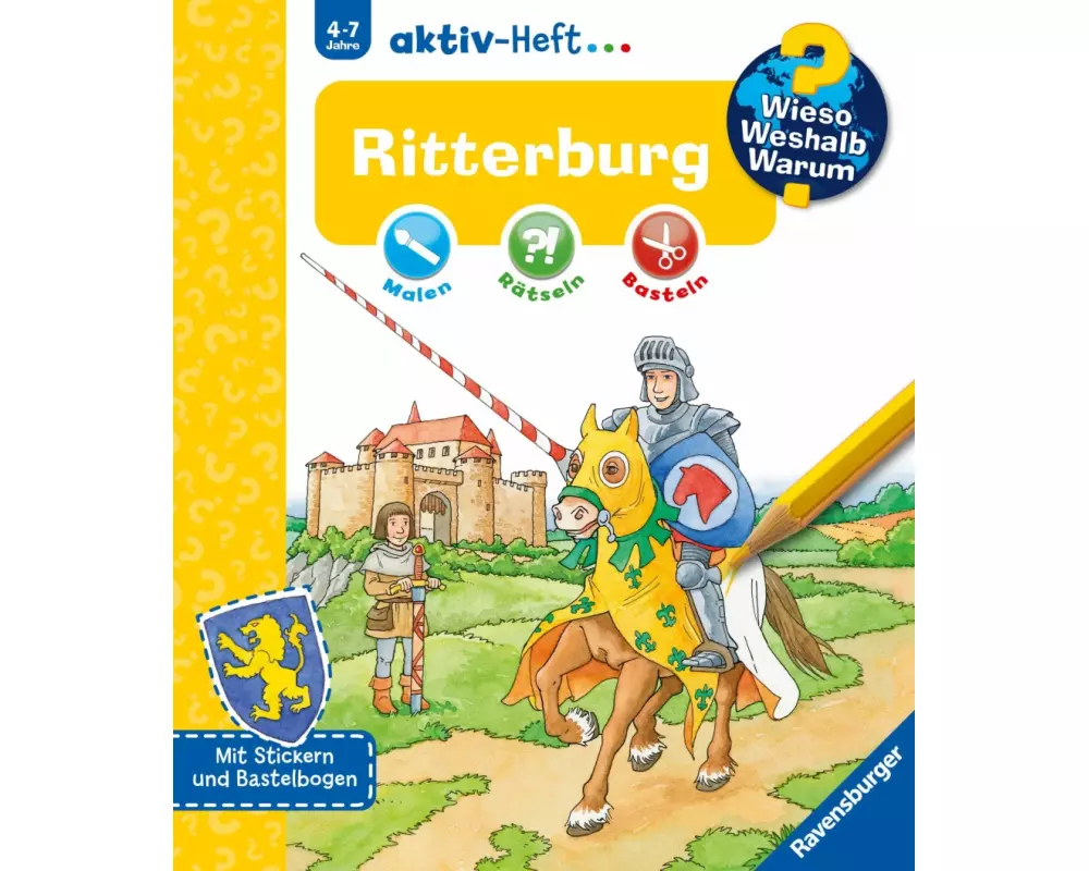 Wieso? Weshalb? Warum? aktiv-Heft - Ritterburg