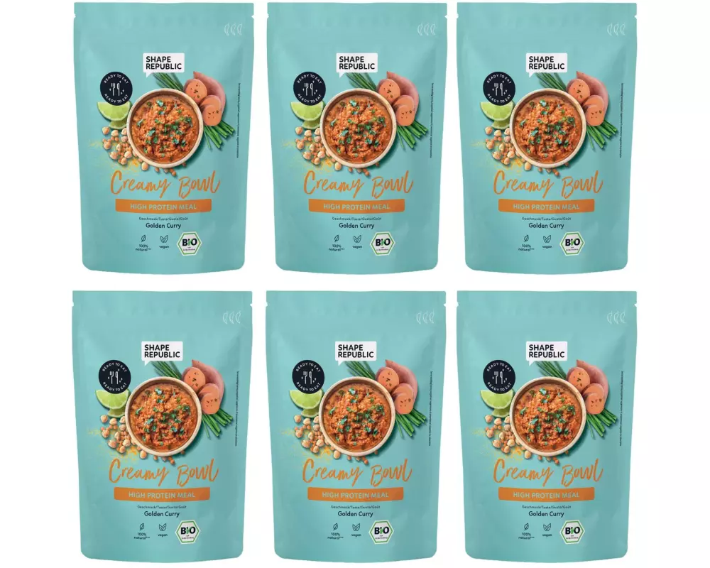 Shape Republic High Protein Meal Creamy Curry 6 x 400 g