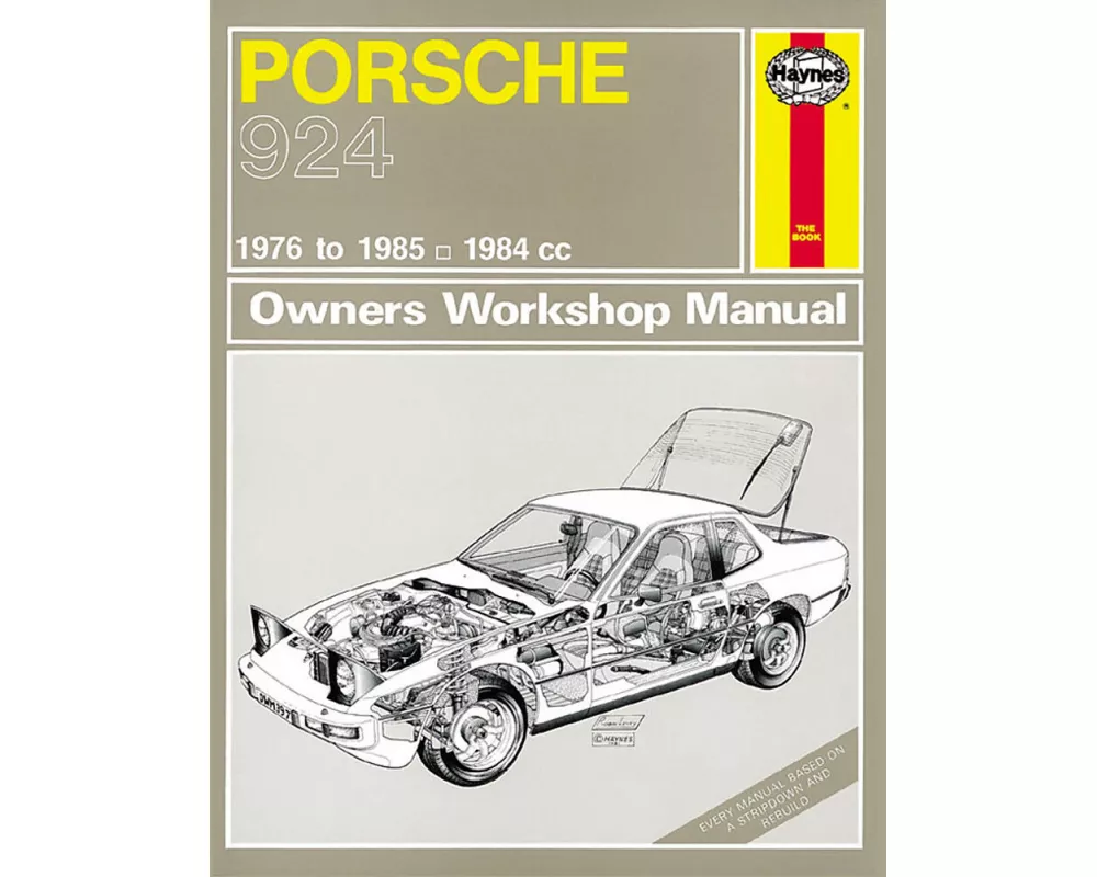 Porsche 924 & 924 Turbo (76 - 85) Haynes Repair Manual