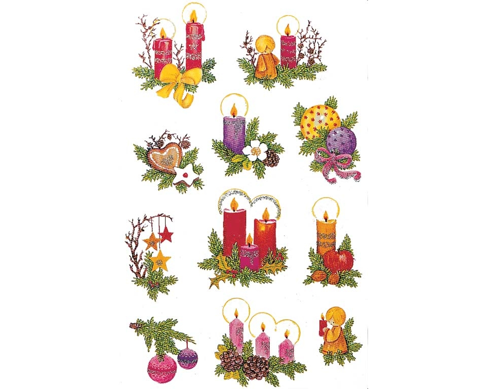 Z-DESIGN Glimmerstaub 4050 Kerzen 2 Stück