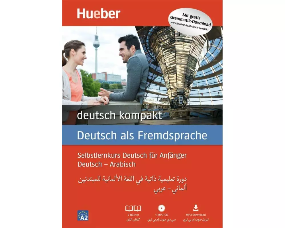 deutsch kompakt Neu. Arabische Ausgabe / Paket: 2 Bücher + 1 MP3-CD + MP3-Download