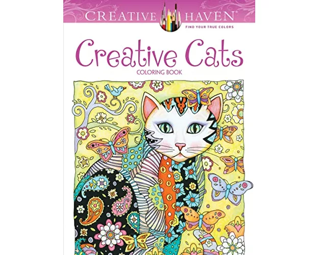 Creative Haven Creative Cats Coloring Book