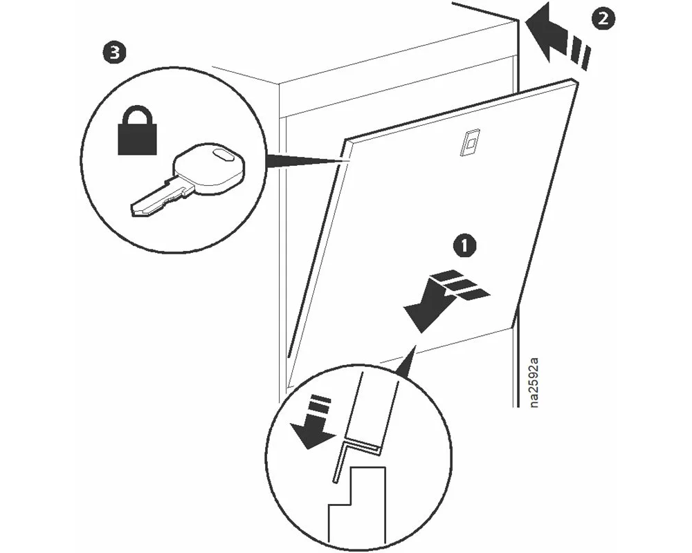 APC NetShelter SX 18U 900mm Deep Side Panel Qty 1