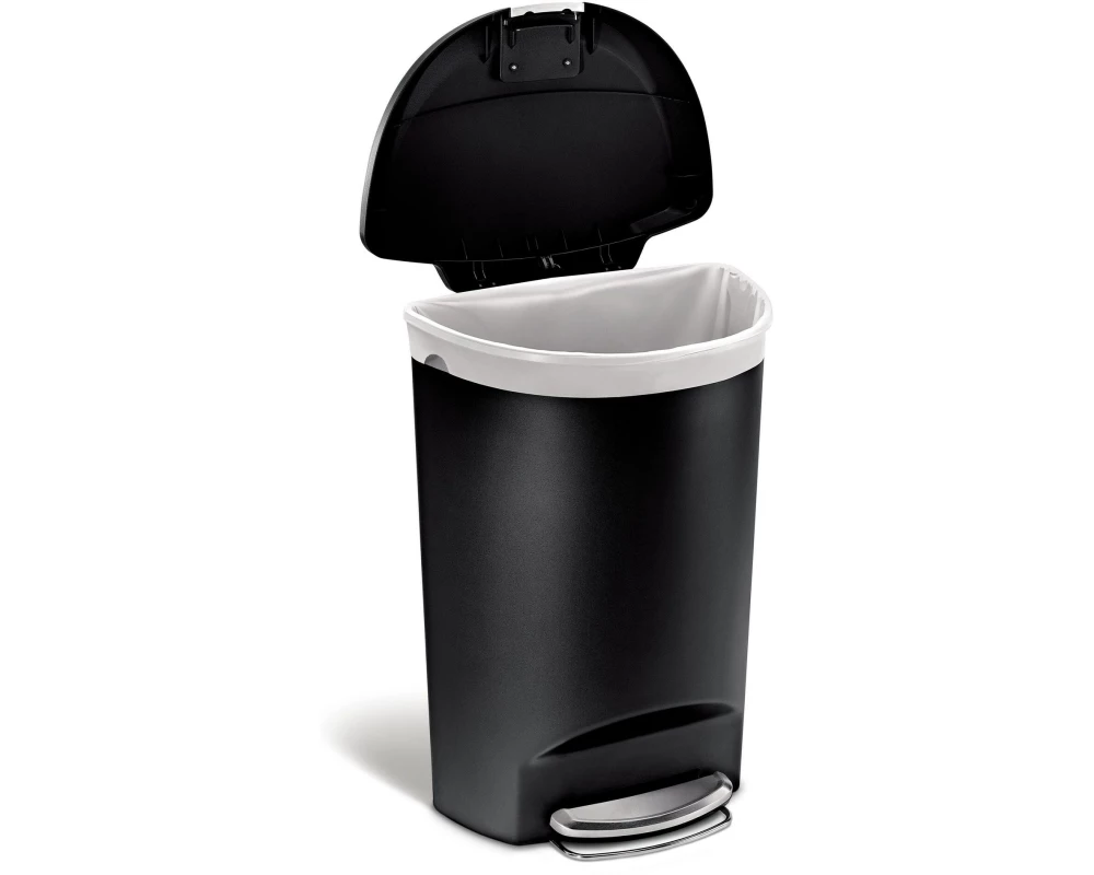 Simplehuman Treteimer 50 l Schwarz