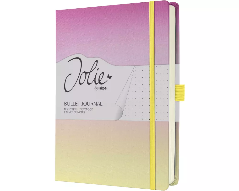 Jolie Notizbuch Journal HC A5, Dot Lineatur, Gradient Candy