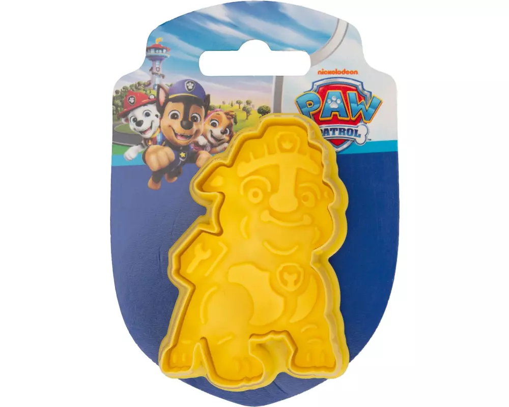Städter Präge-Ausstecher Paw Patrol Rubble 7 cm, Gelb