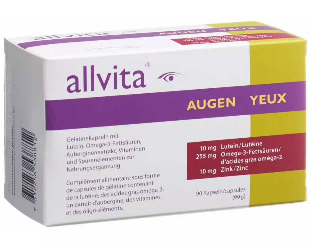Allvita Augen Kapseln 90 Stück