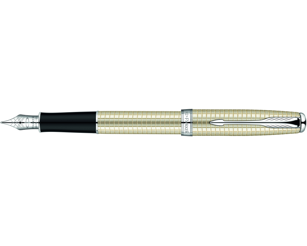 PARKER Füllfederhalter F S0912490 SONNET cisele silver