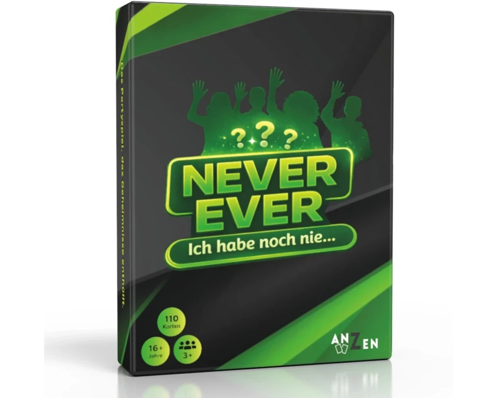 Anzen Spiele Familienspiel Never Ever -DE-
