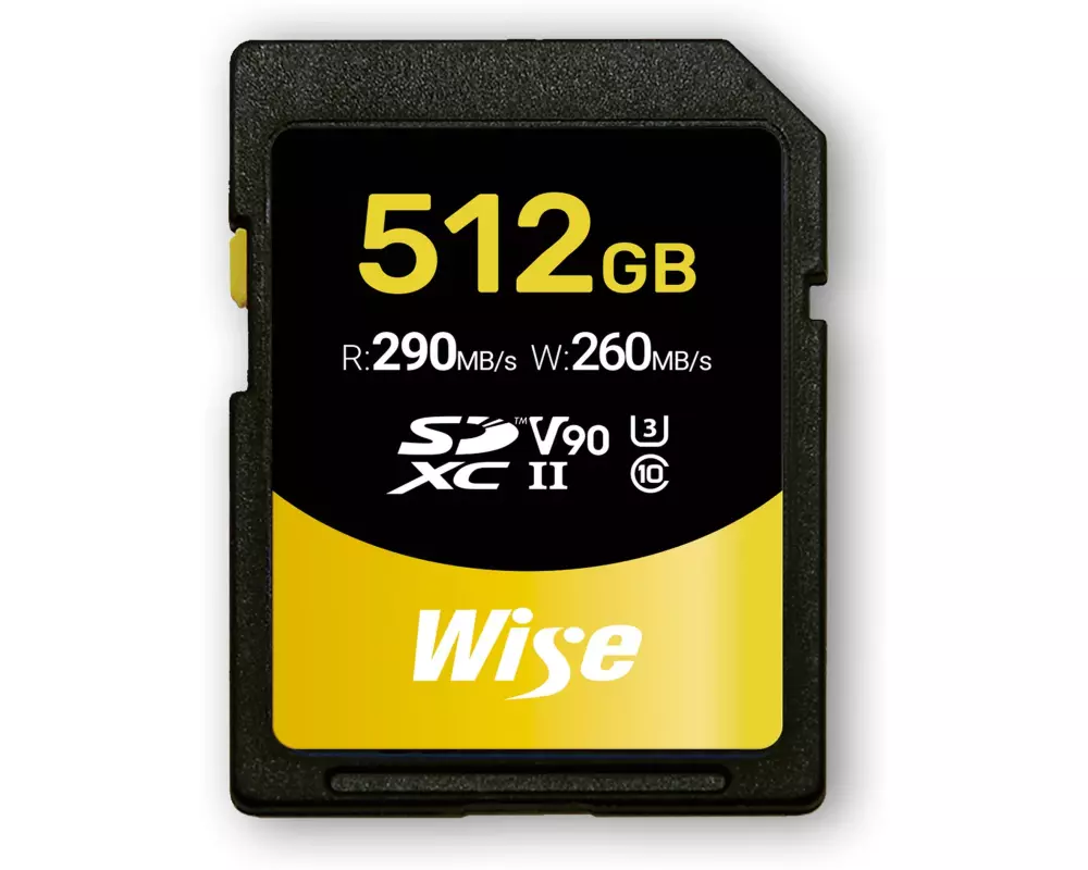 Wise SDXC-Karte UHS-II V90 512 GB