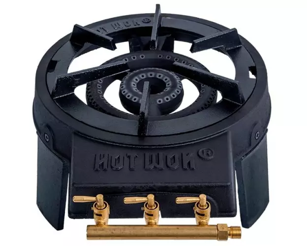 Hot Wok Basic 10 kW mit Flachbrenner, ohne Set