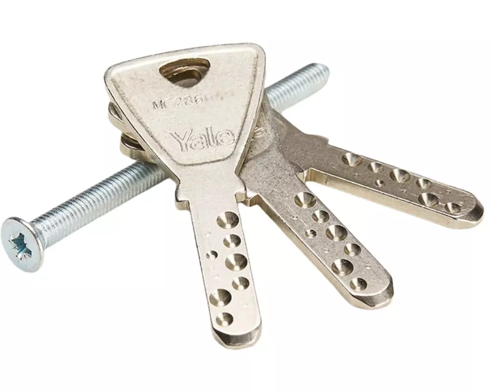Yale CH Doppelzylinder, Prio-Funkt, 47.5/42.5 22 mm Rundprofil