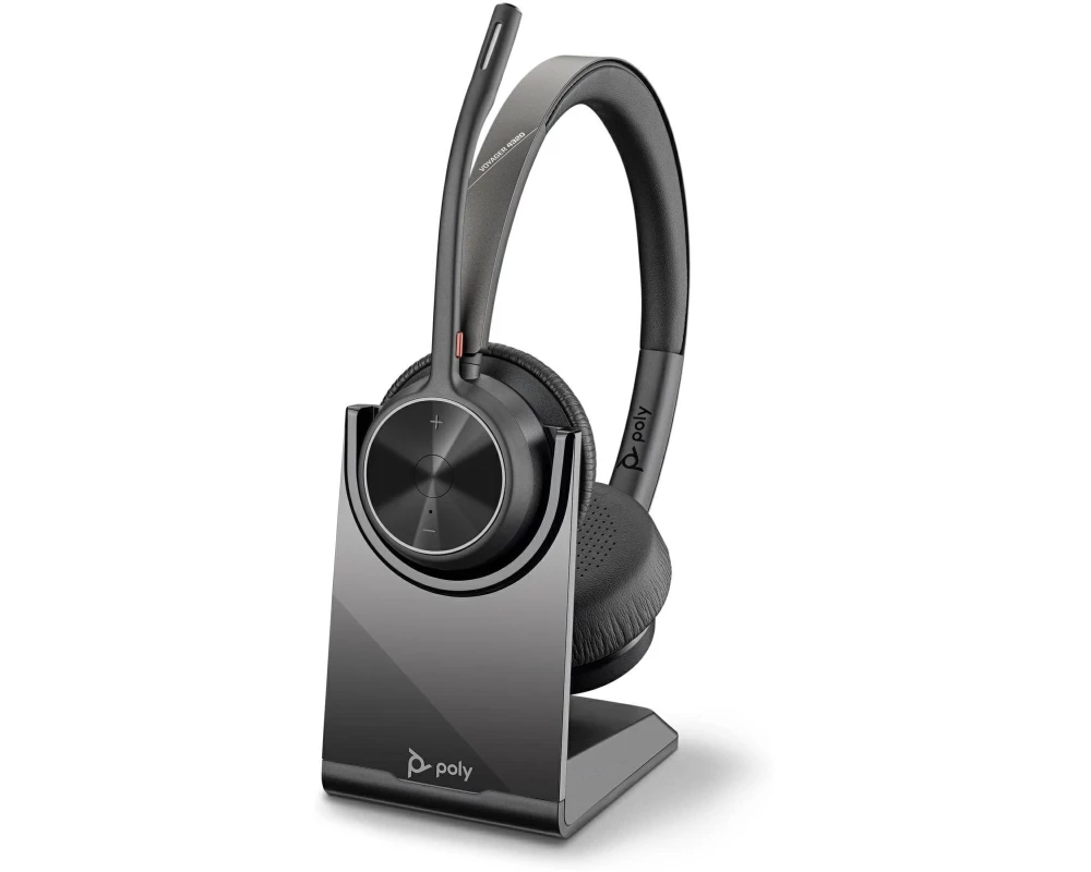 HP Headset Poly Voyager 4320 UC Duo USB-C, inkl. Ladestation