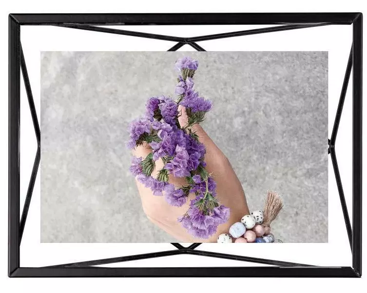 Umbra Bilderrahmen Prisma Schwarz, 10 x 15 cm