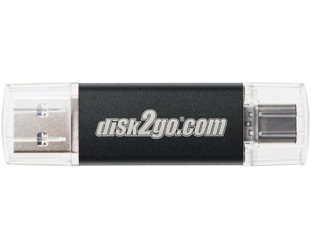 DISK2GO USB-Stick switch 128GB 30006594 Type-C USB 3.1 Type-A USB 3.0