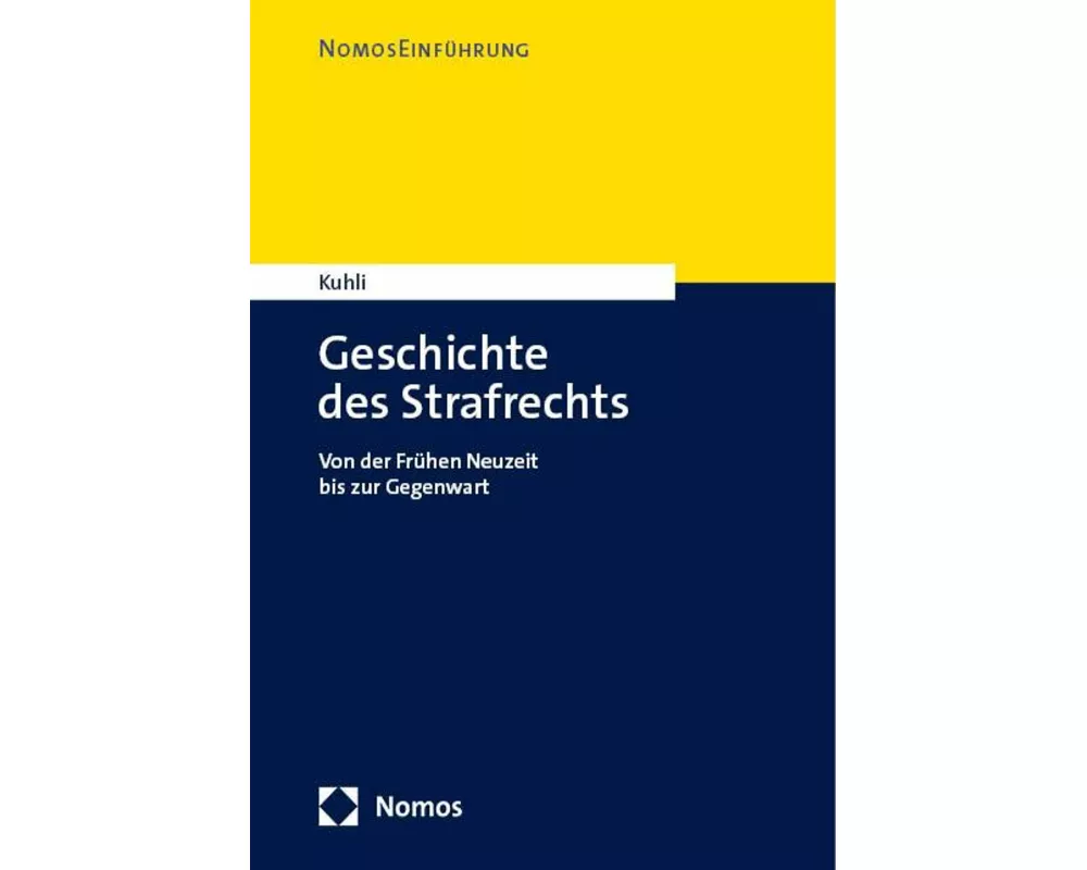Geschichte des Strafrechts