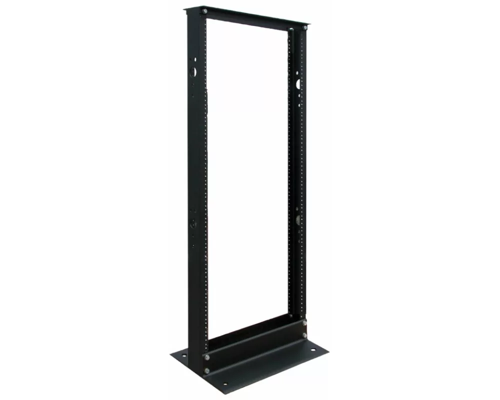 EATON TRIPPLITE 25U SmartRack, 2-Post, Open Frame Rack - Organize and Secure Network Rack Equipment