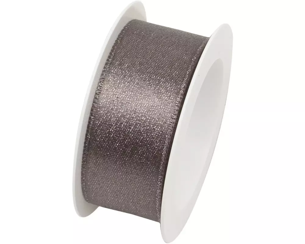 Braun + Company Textilband Brilliant 25 mm x 2 m, Anthrazit