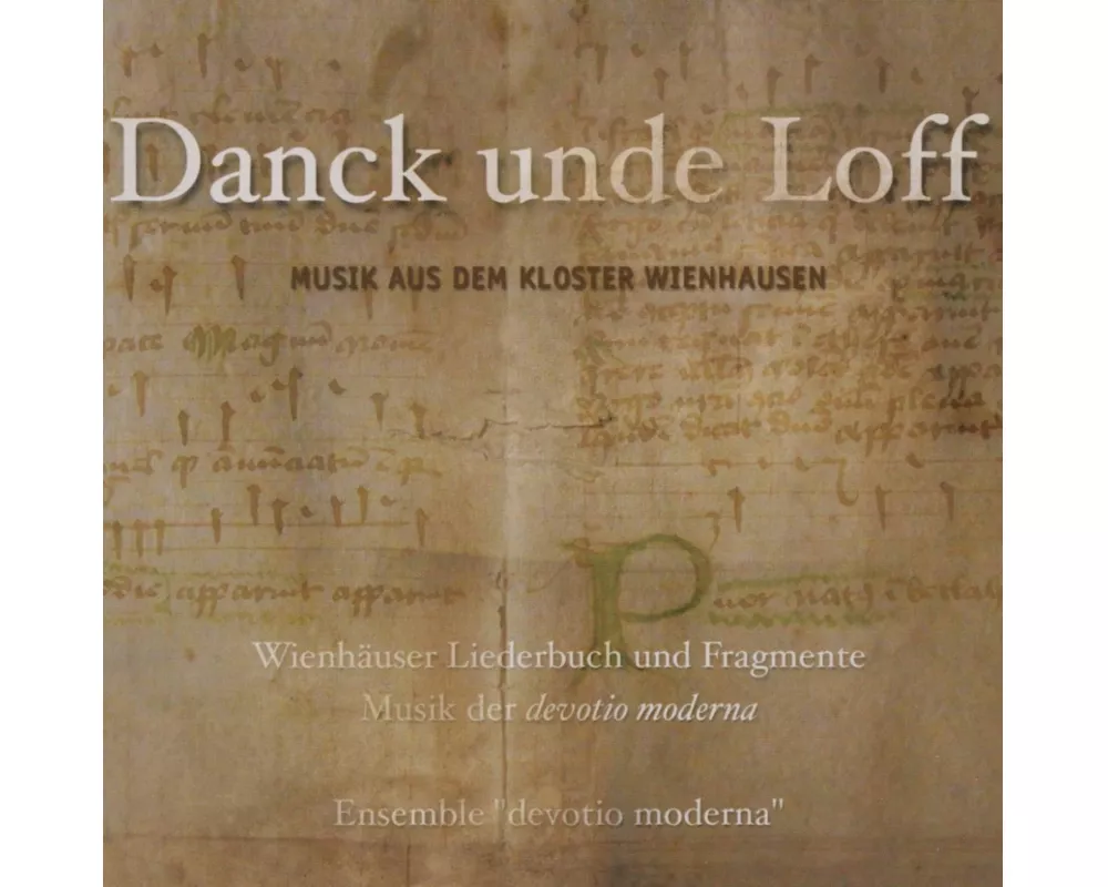 Danck Unde Loff.Kloster Wienhausen