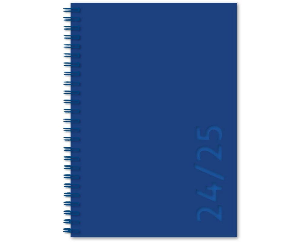 Simplex Schulagenda Colors weekly A5, 2024-2025, Blau