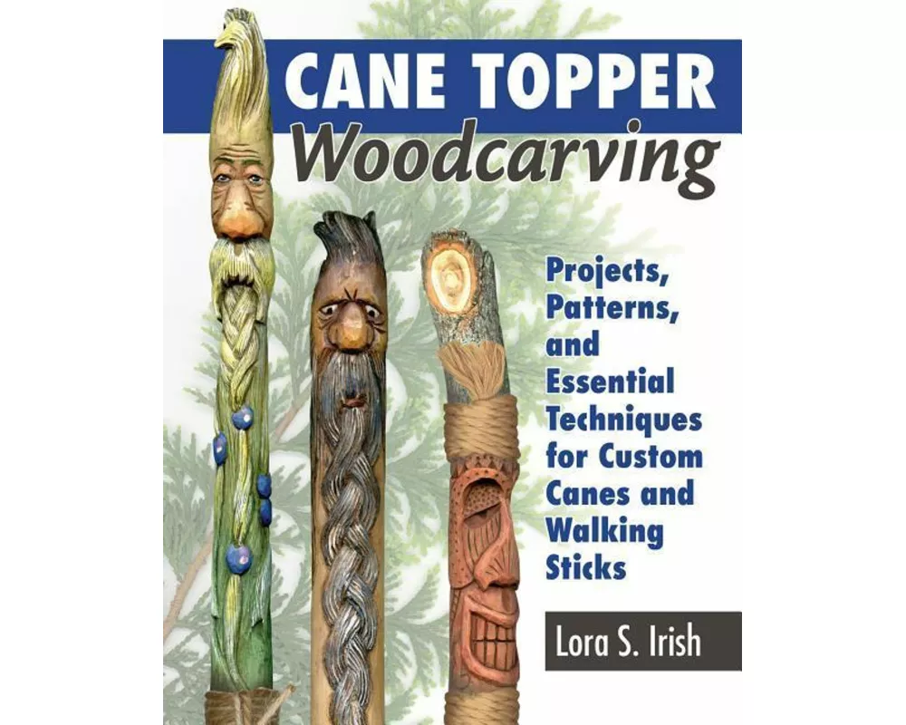 Cane Topper Wood Carving