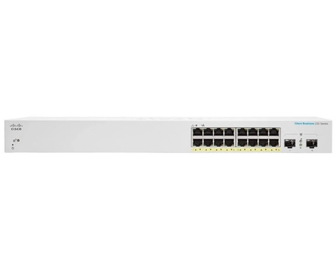 Bus 220 SmtSwitch 16p GE PoE 2x1G SFP