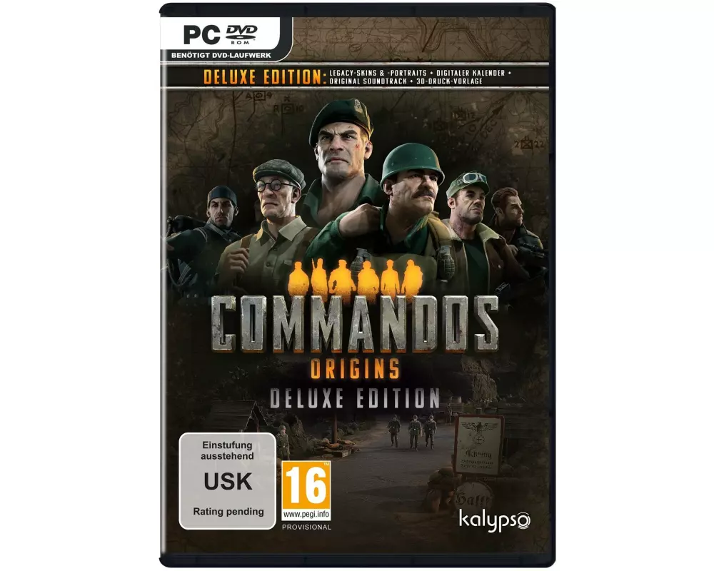GAME Commandos Origins – Deluxe Edition