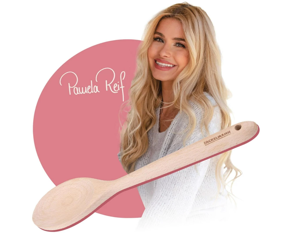 Fackelmann Kochlöffel Kochlöffel Buchenholz, 28 cm