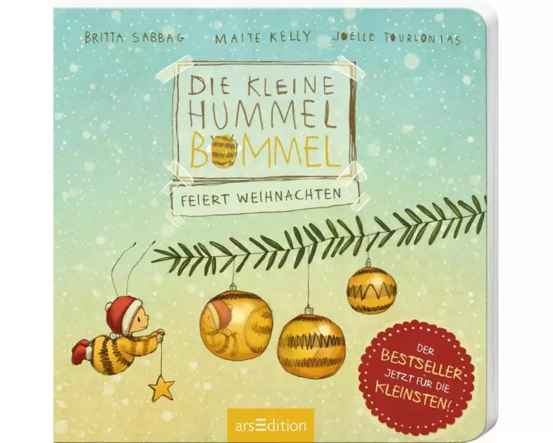 Die kleine Hummel Bommel feiert Weihnachten (Pappbilderbuch)