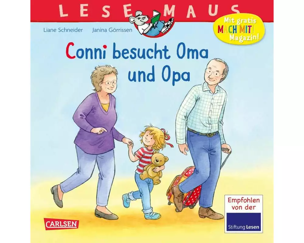 LESEMAUS 69: Conni besucht Oma und Opa