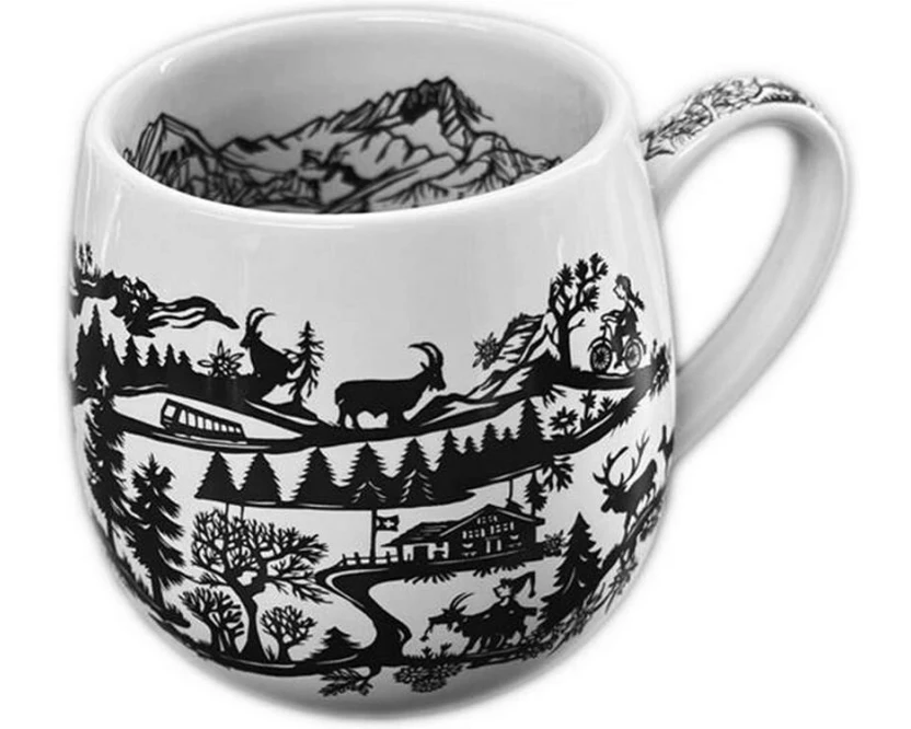 creanorm Kaffeetasse rund Scherenschnitt 250 ml, 1 Stück