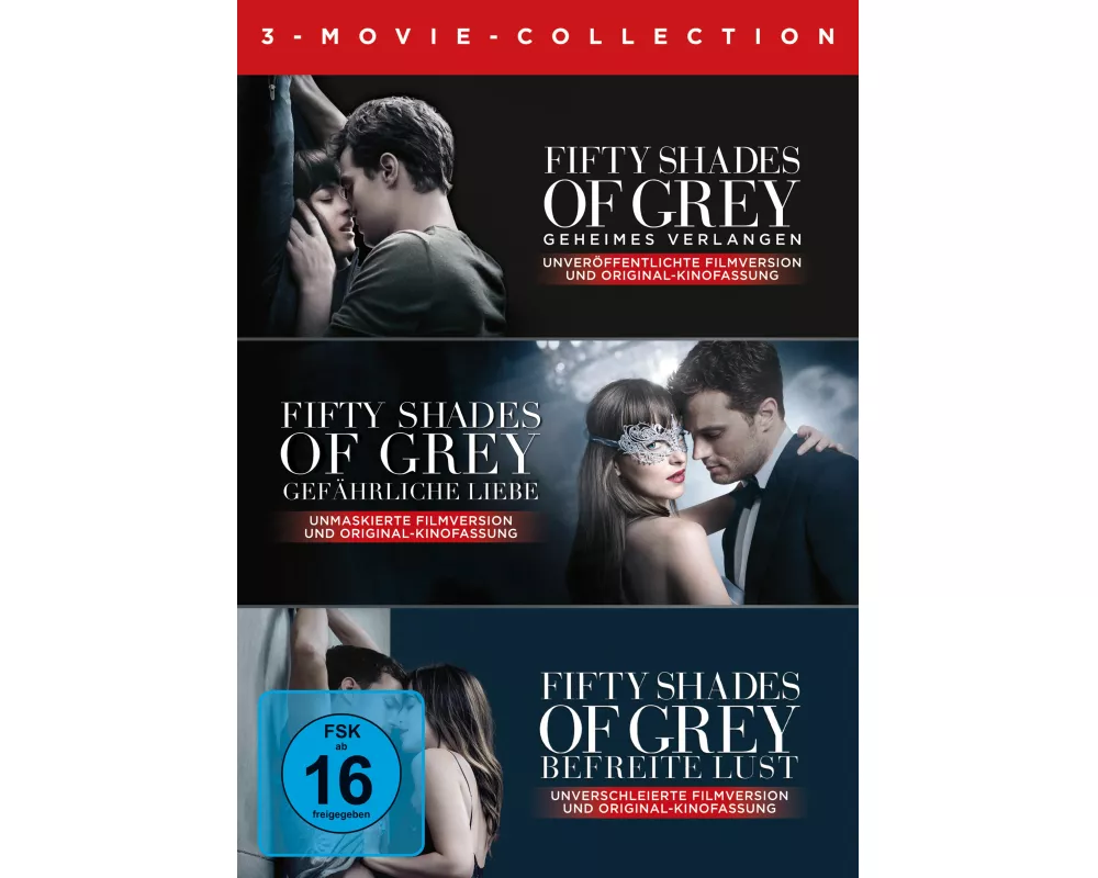 Fifty Shades of Grey - 3 Movie - Collection