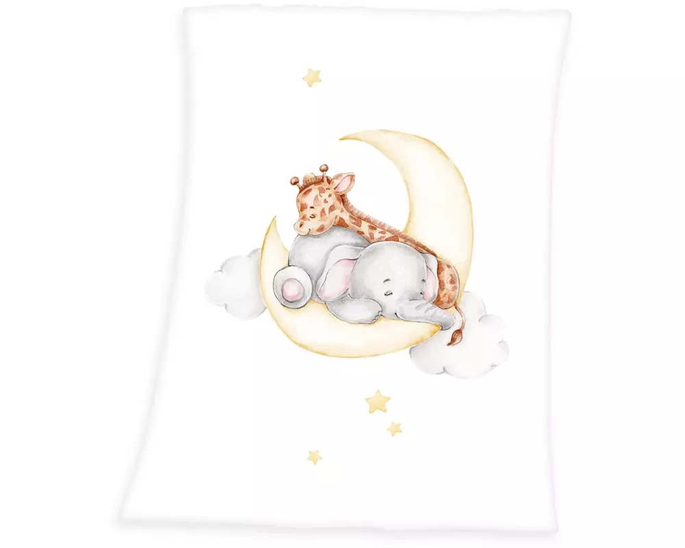 Herding Kuscheldecke Sleeping on the moon 75 x 100 cm