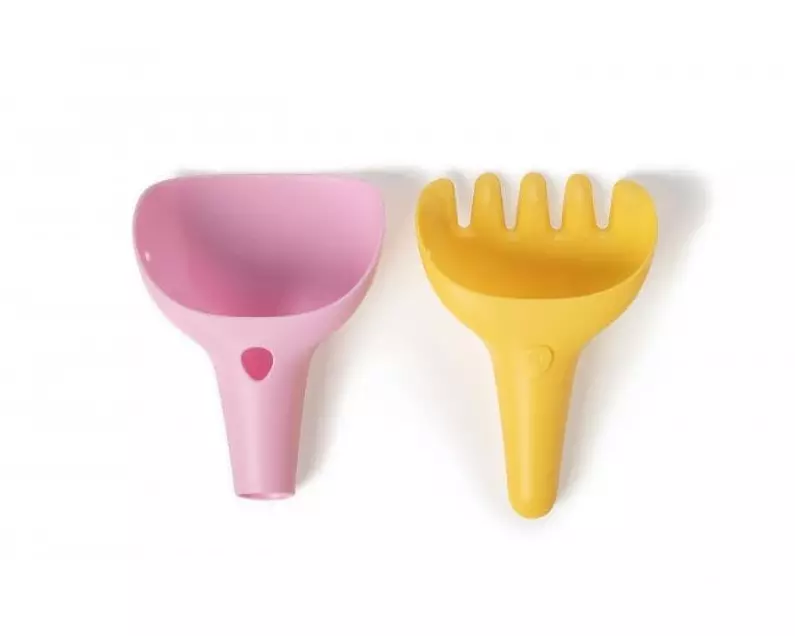 Quut Sandspielzeug Raki – Banana Pink 2 Teile