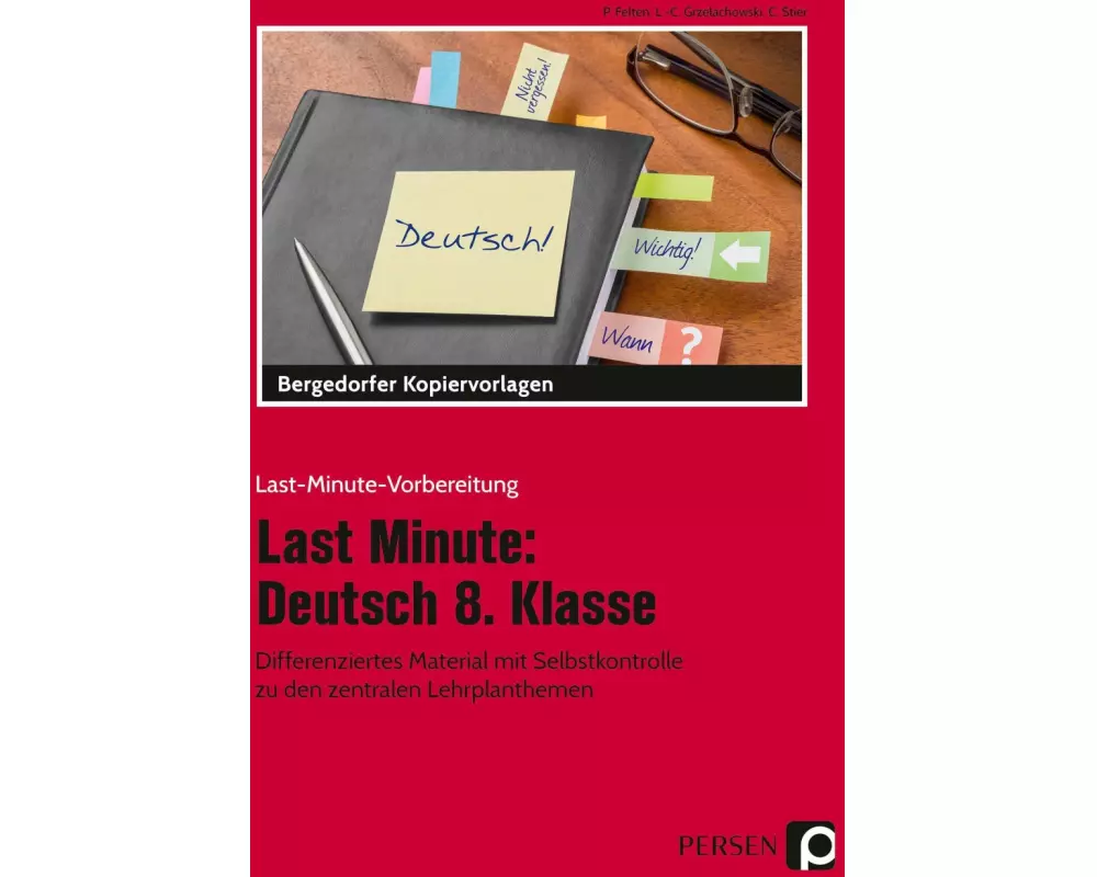 Last Minute: Deutsch 8. Klasse